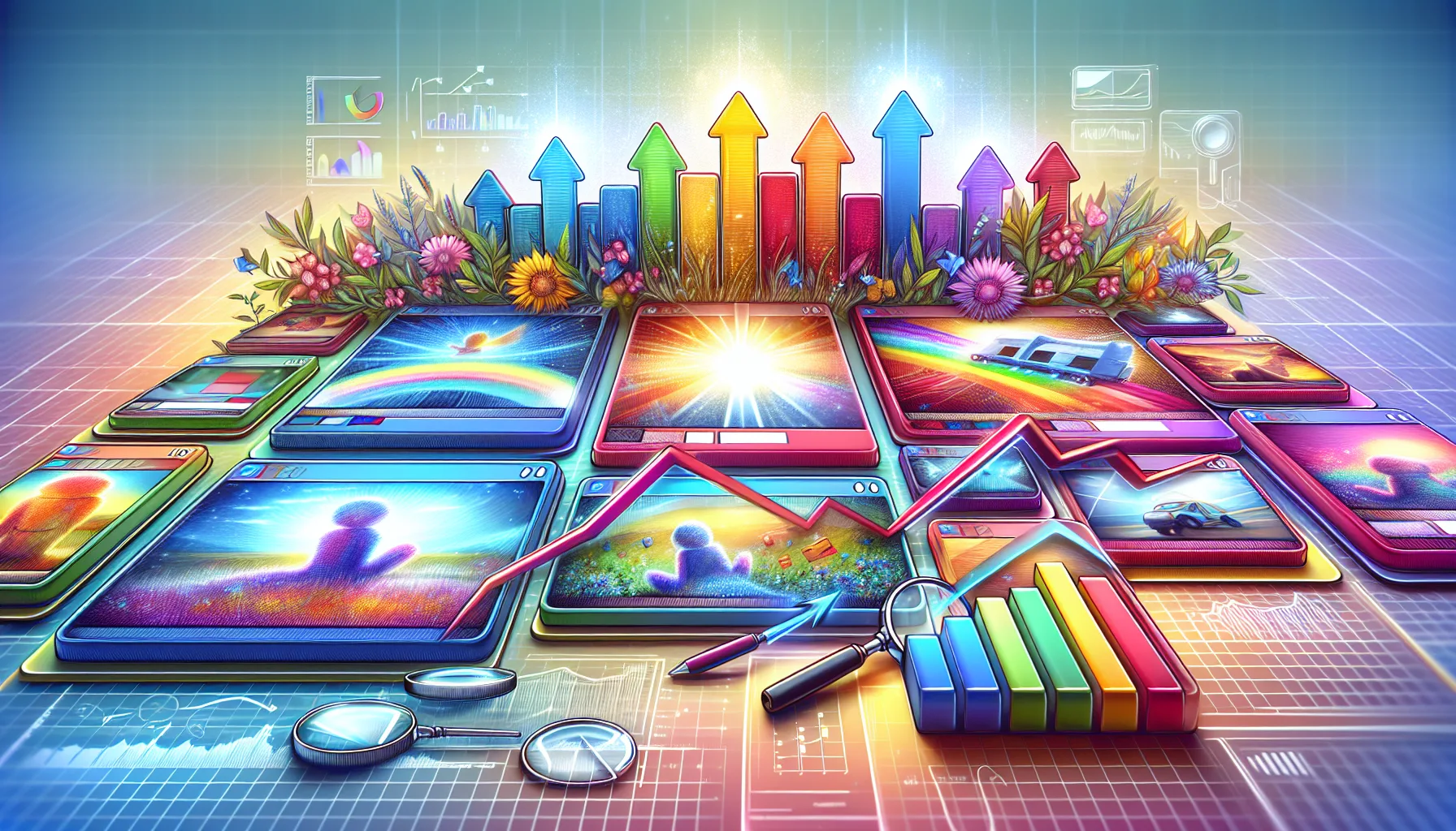 An illustration showing how video marketing enhances SEO rankings.