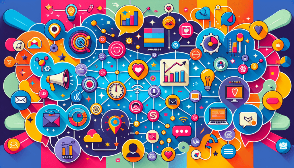 Graphic representation of the benefits of content marketing for small businesses.